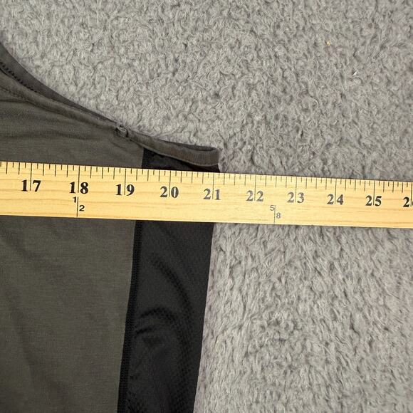 ASRV Tank Top Mens Large Gray Black Athletic Supima Blend Training Gym DSG-0809 - Picture 8 of 10